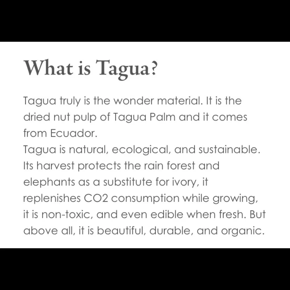Tagua Fairtrade handmade earrings. - Picture 5 of 7
